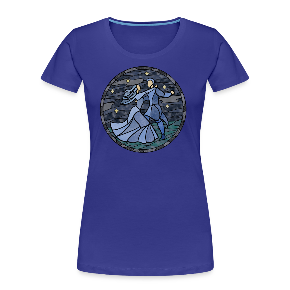 Frauen Premium Bio T-Shirt Sommernachtstanz - Königsblau