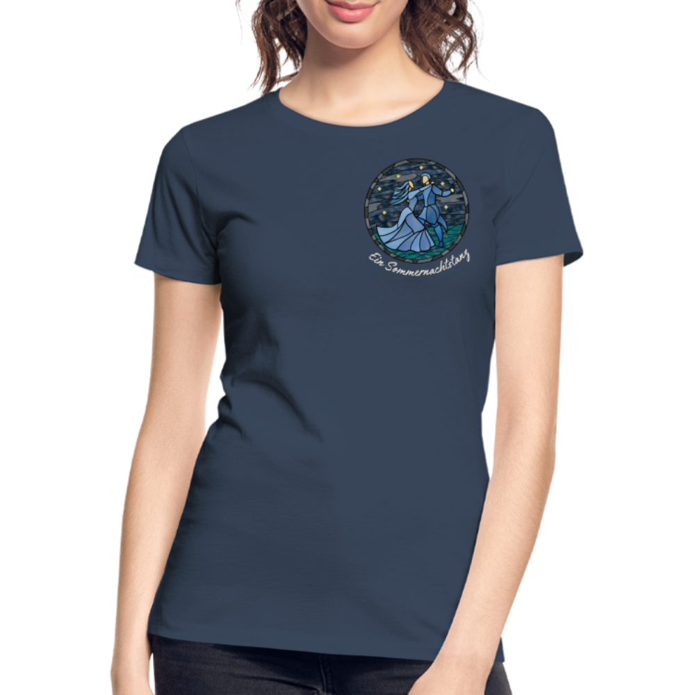 Frauen Premium Bio T-Shirt Ein Sommernachtstanz - Navy