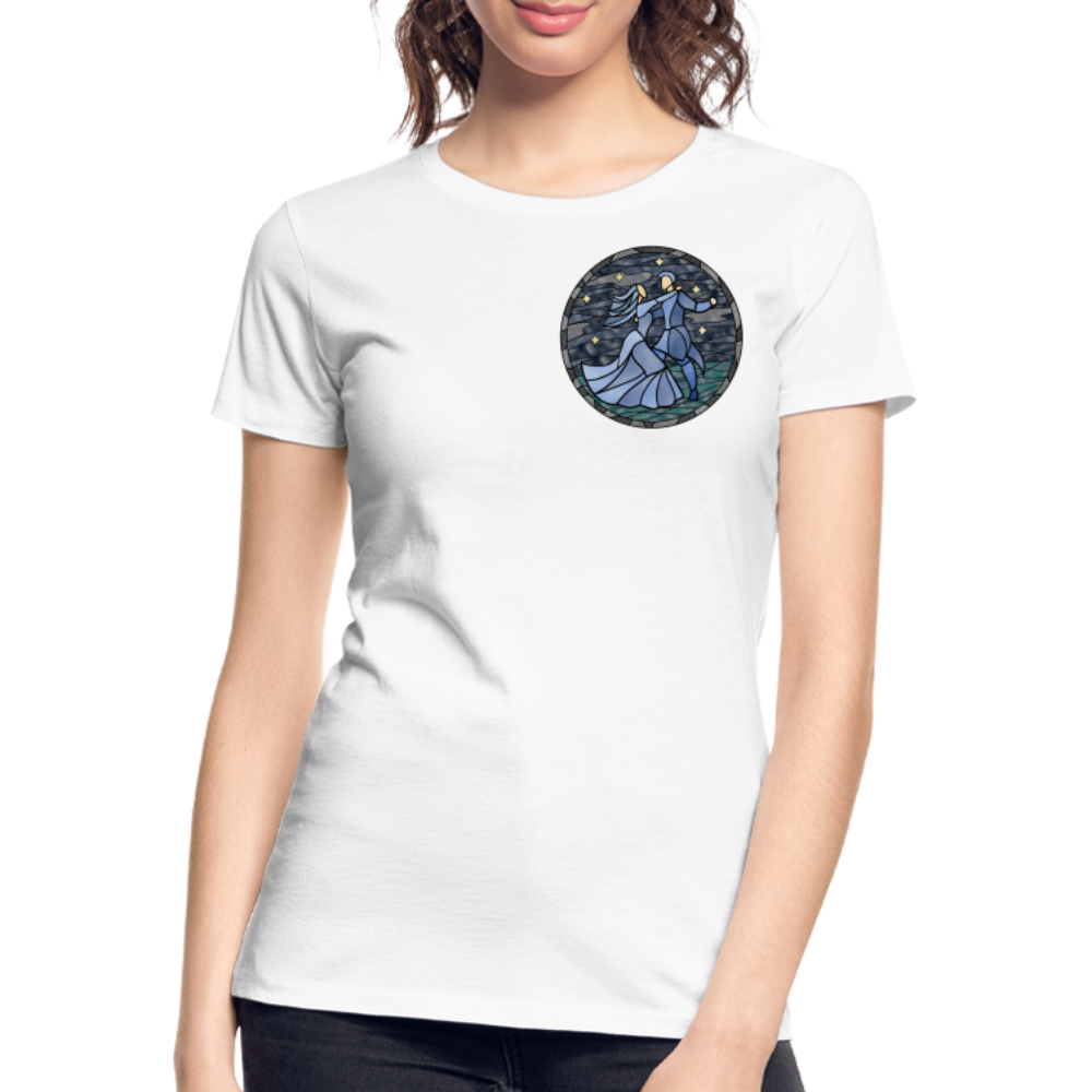 Frauen Premium Bio T-Shirt Ein Sommernachtstanz - weiß