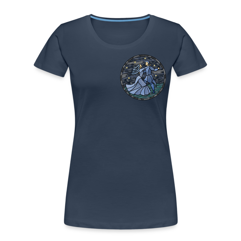 Frauen Premium Bio T-Shirt Ein Sommernachtstanz - Navy