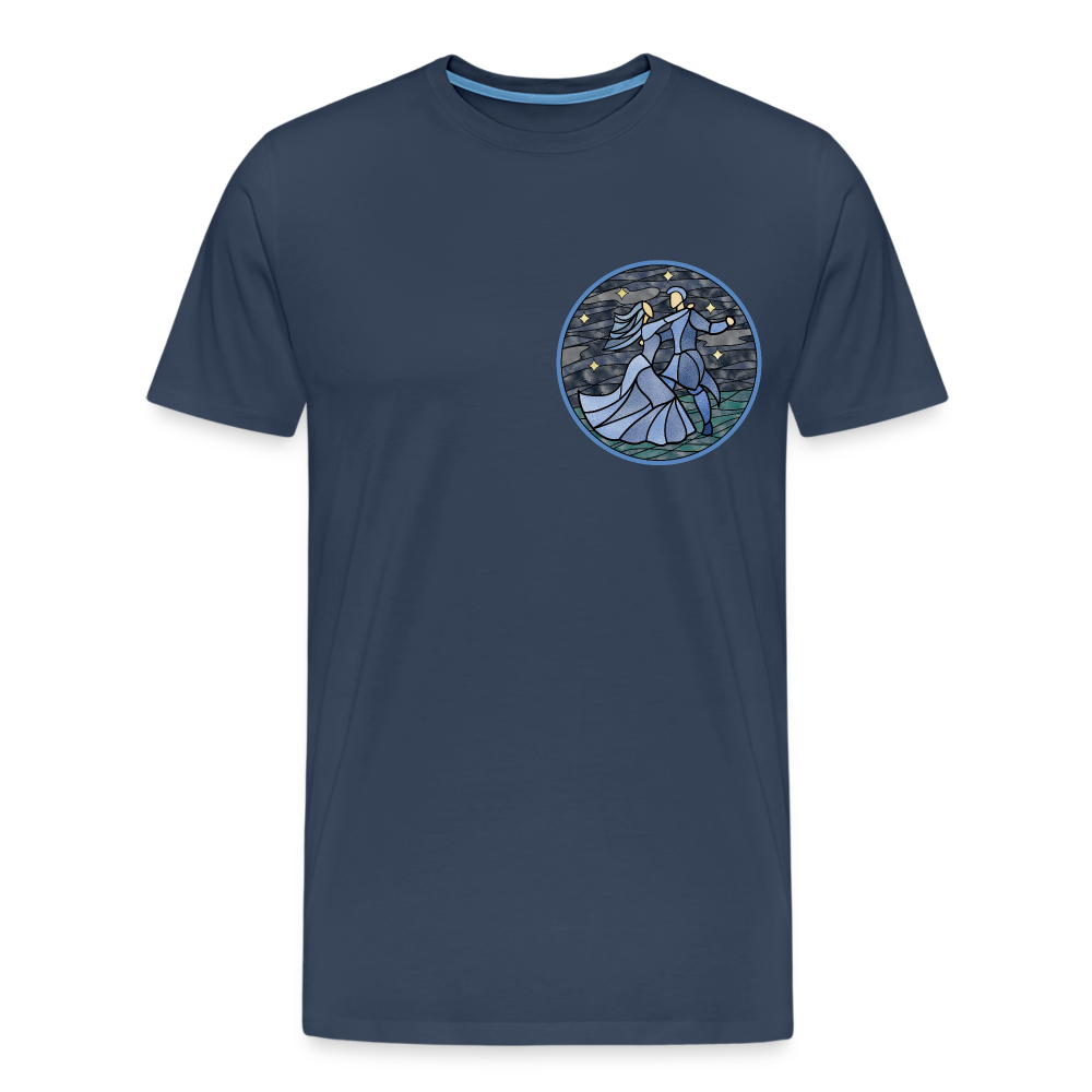 Herren Premium Bio T-Shirt Ein Sommernachtstanz - Navy