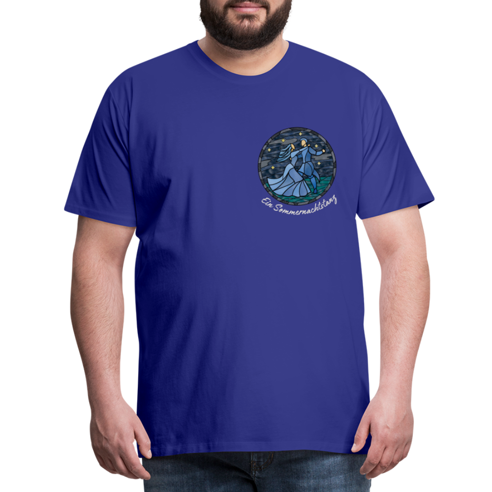 Herren Premium Bio T-Shirt Ein Sommernachtstanz - Königsblau