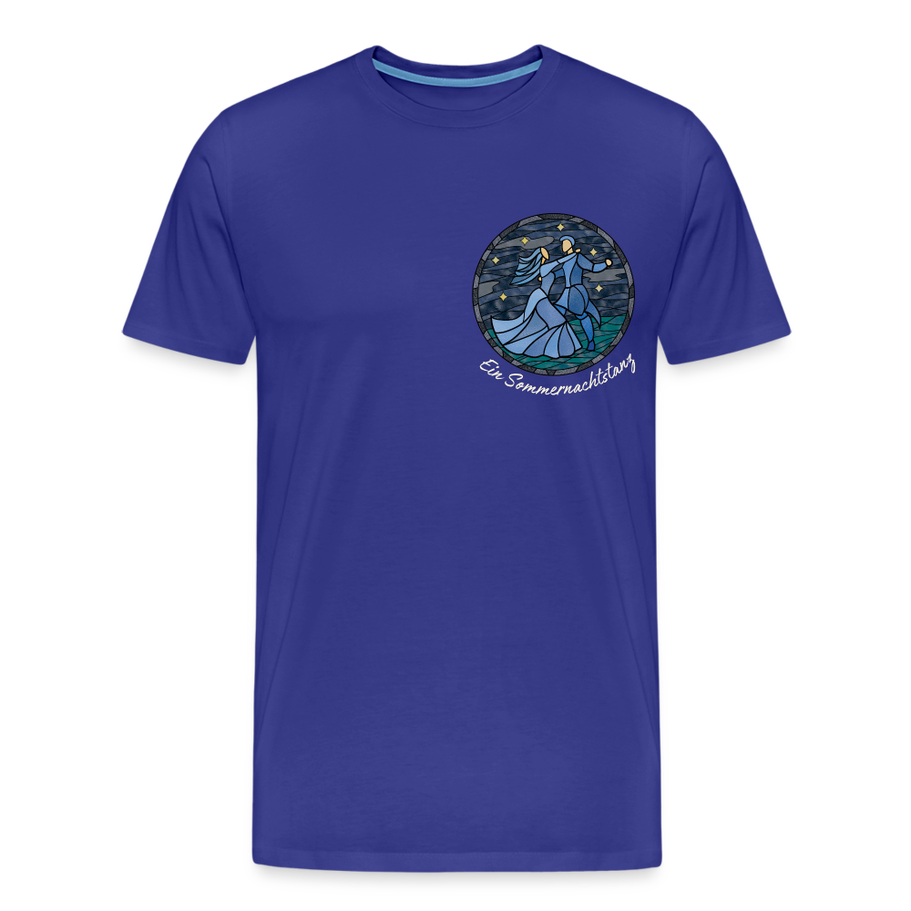 Herren Premium Bio T-Shirt Ein Sommernachtstanz - Königsblau