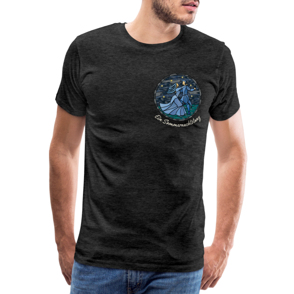 Herren Premium Bio T-Shirt Ein Sommernachtstanz - Anthrazit