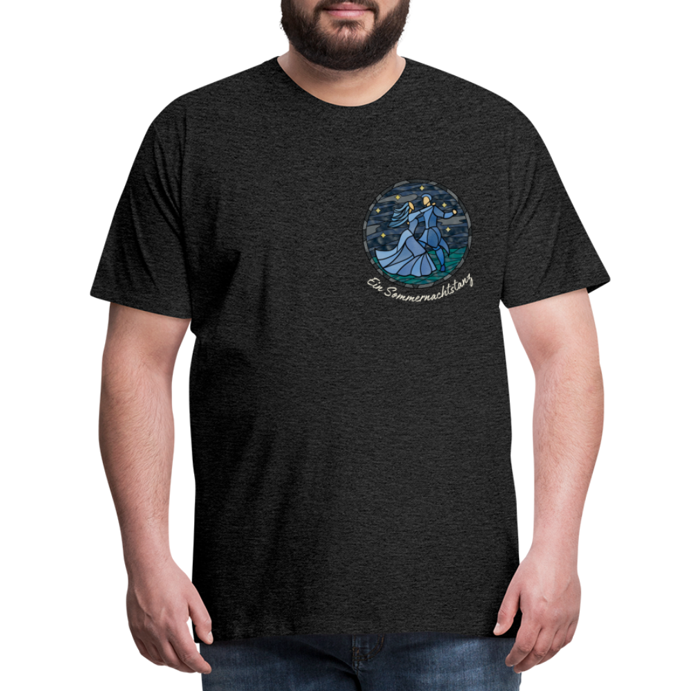 Herren Premium Bio T-Shirt Ein Sommernachtstanz - Anthrazit