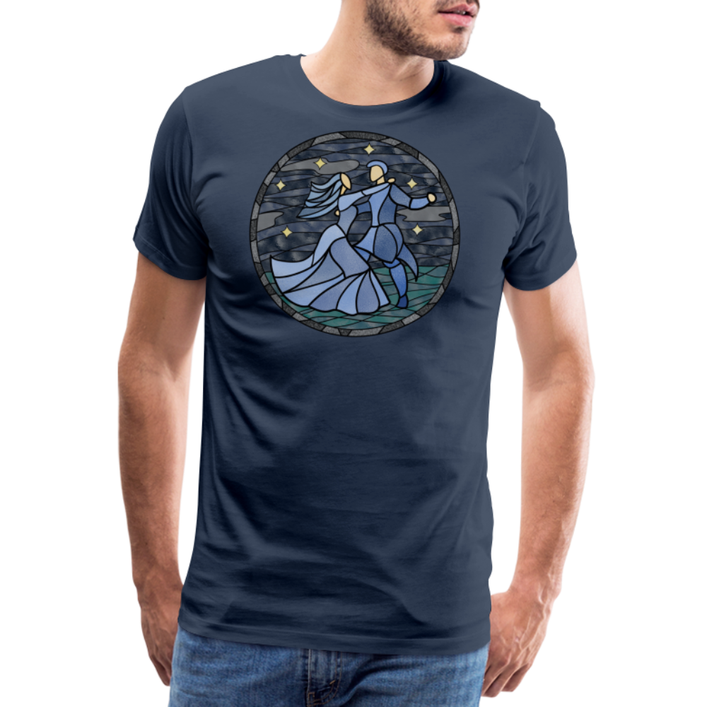 Herren Premium Bio T-Shirt Ein Sommernachtstanz - Navy