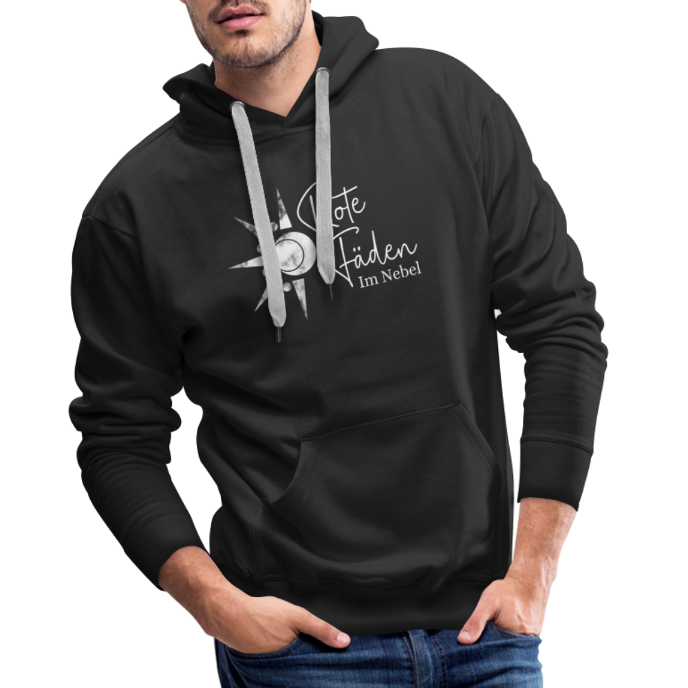 Männer Premium Hoodie - Schwarz
