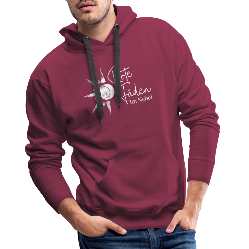 Männer Premium Hoodie - Bordeaux