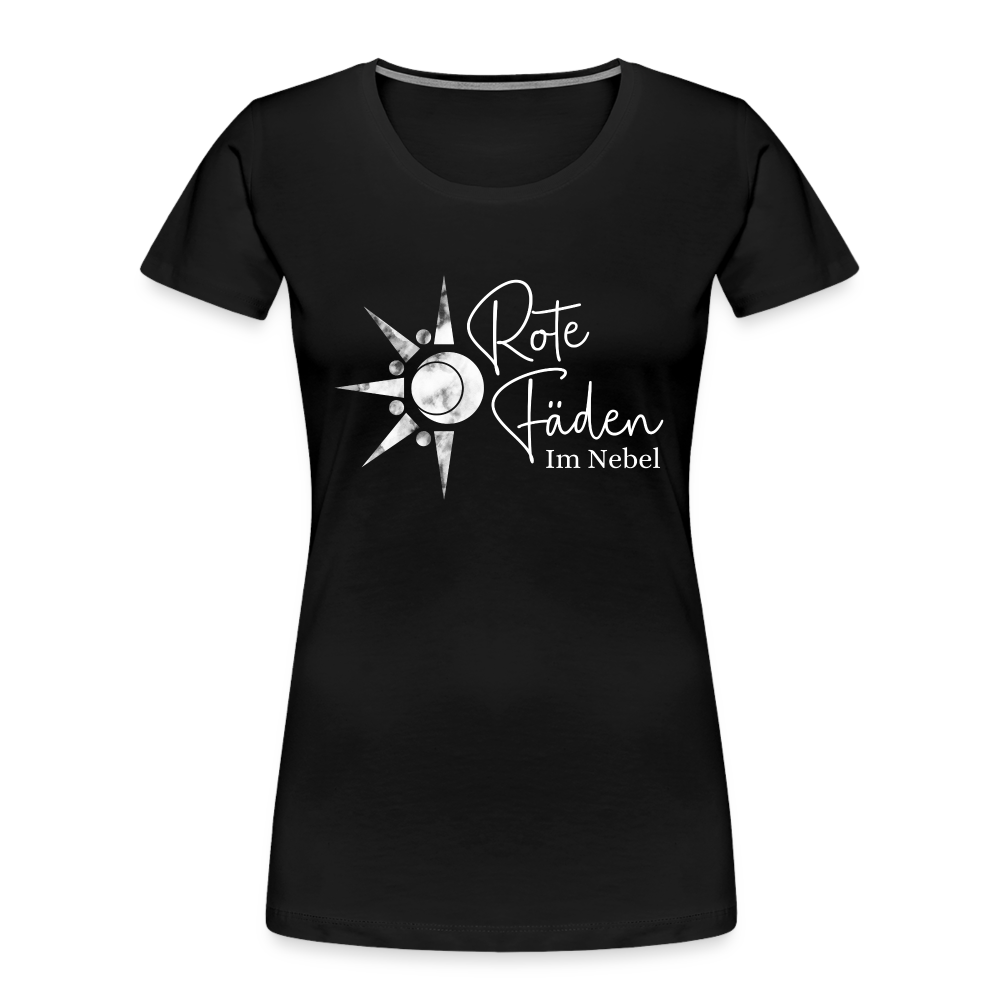 Frauen Premium Bio T-Shirt - Schwarz