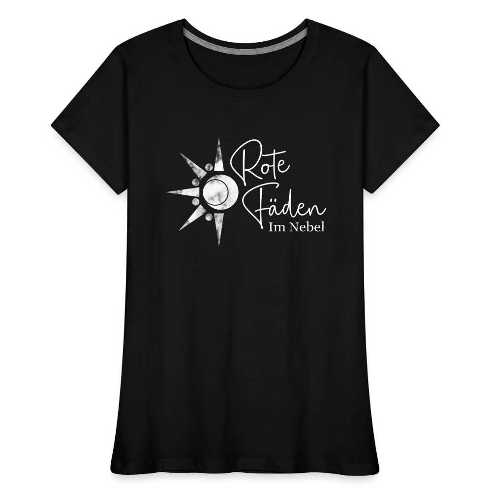 Frauen Premium Bio T-Shirt - Schwarz