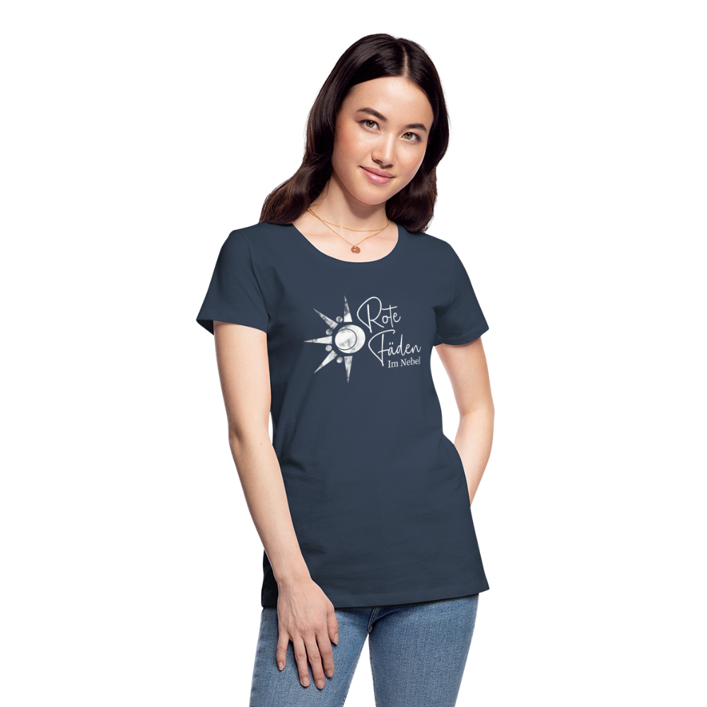 Frauen Premium Bio T-Shirt - Navy