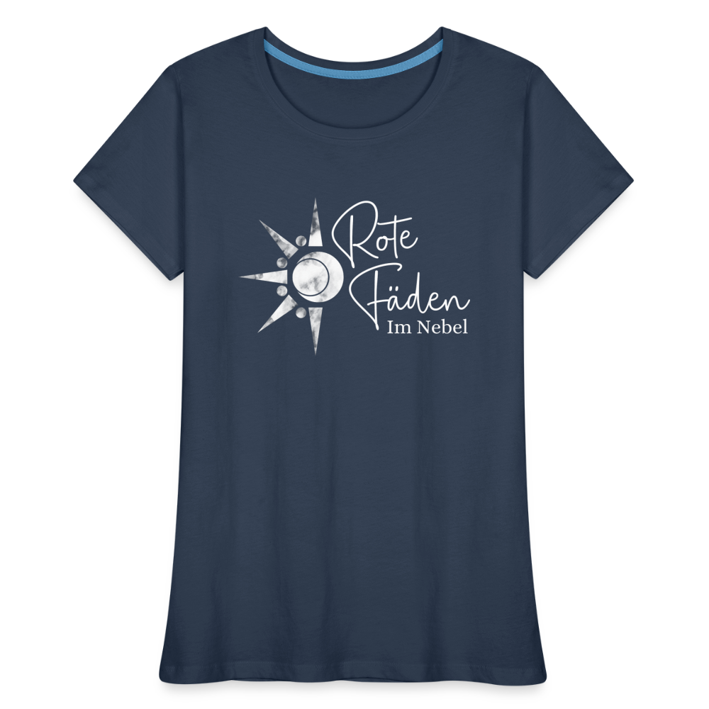 Frauen Premium Bio T-Shirt - Navy