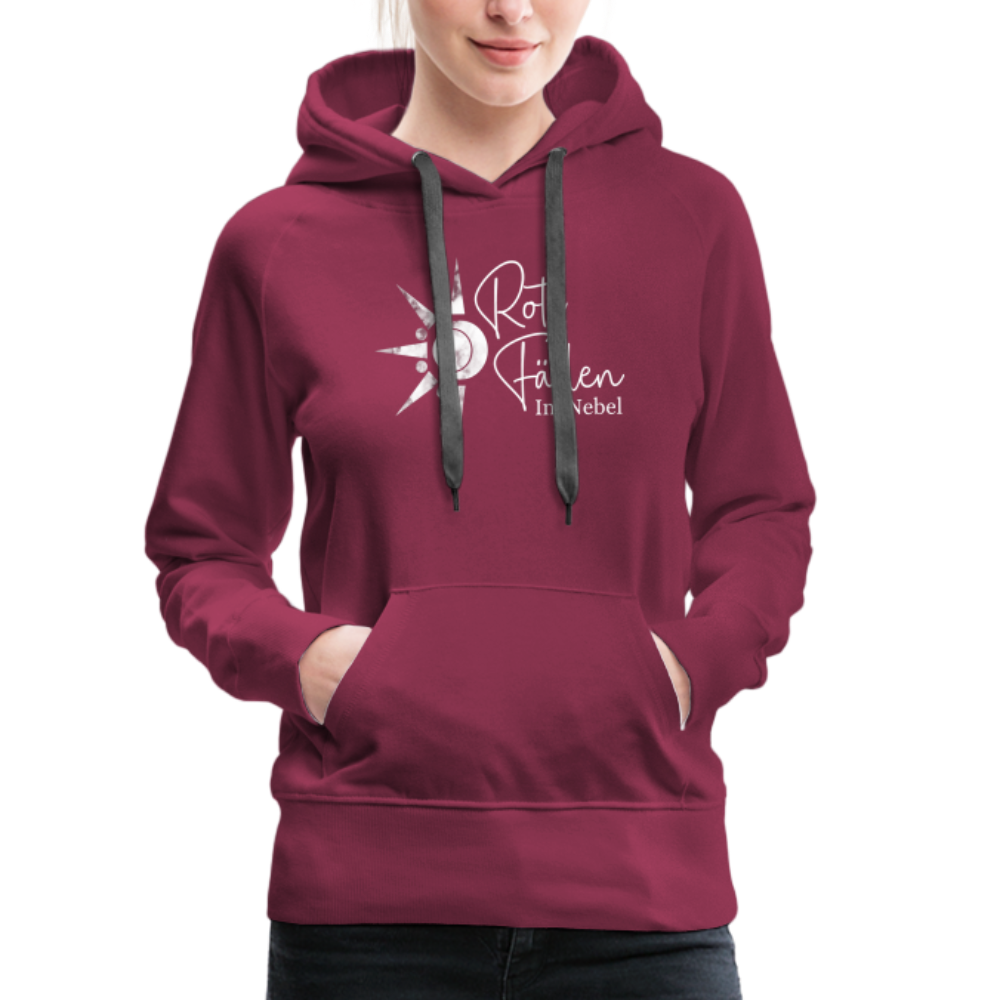 Frauen Premium Hoodie - Bordeaux