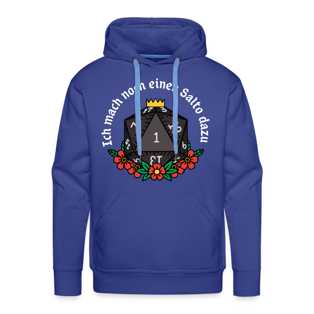 Men’s Premium Hoodie "Ich mach noch einen Salto dazu 1" - Königsblau