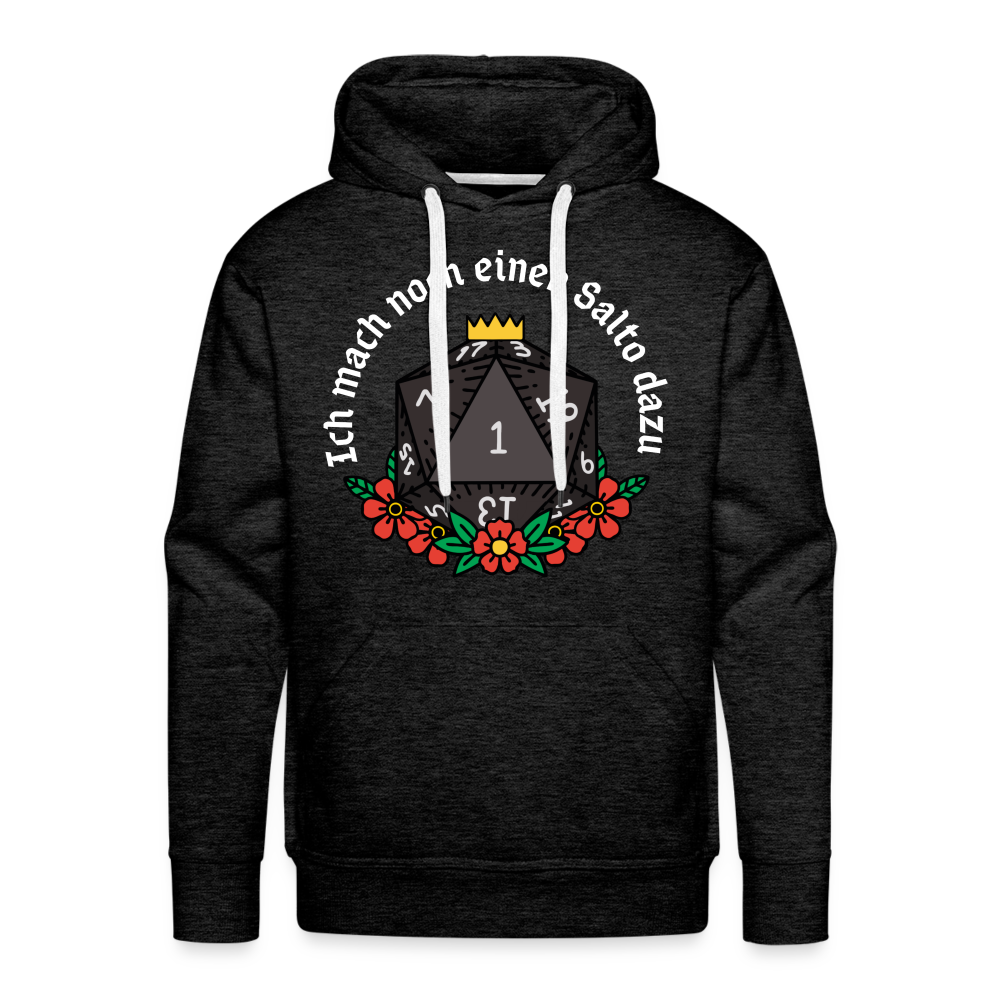 Men’s Premium Hoodie "Ich mach noch einen Salto dazu 1" - Anthrazit