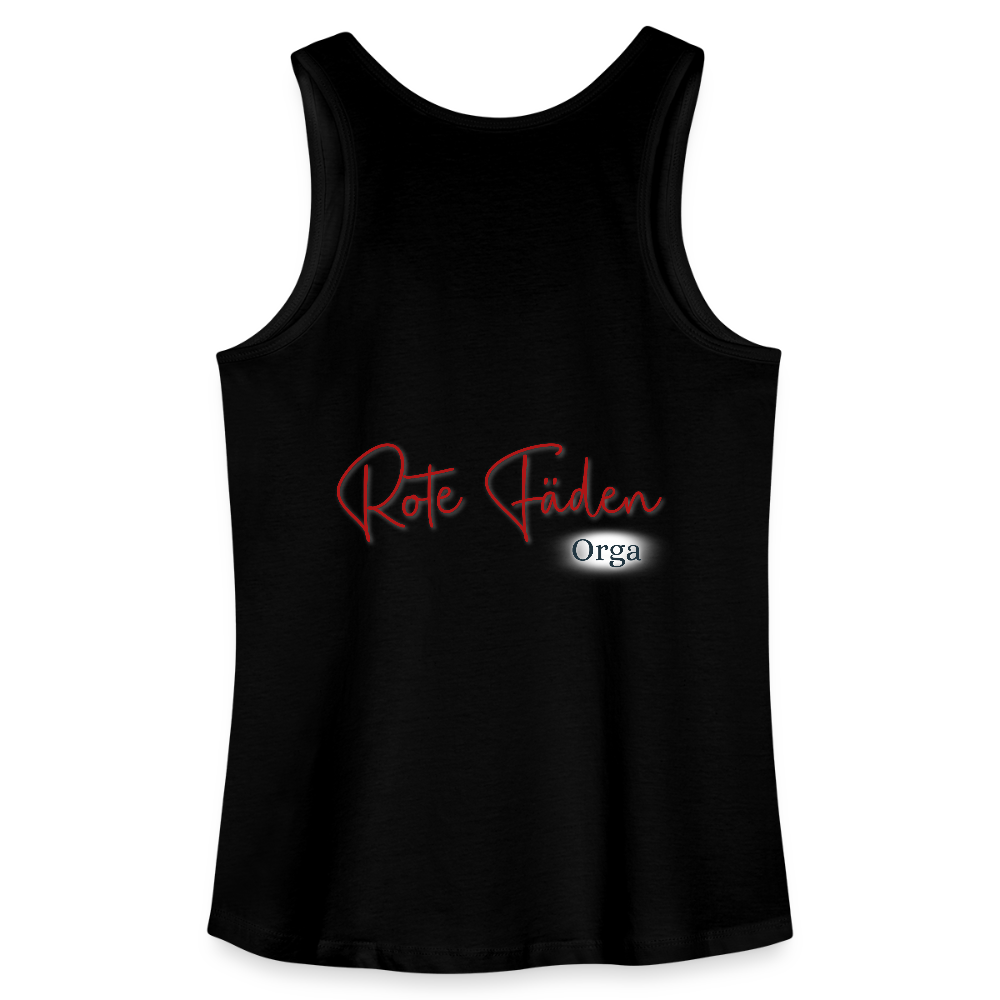 Frauen Bio Tank Top - Schwarz