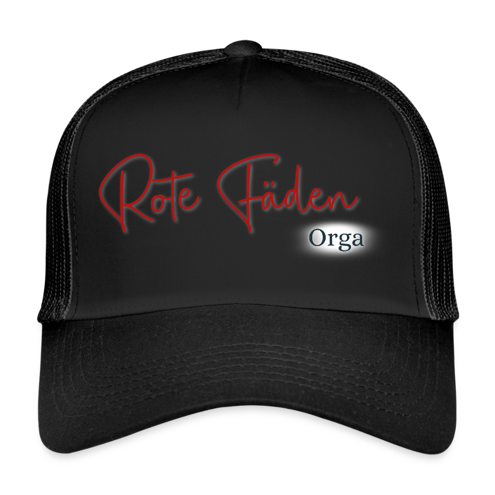 Trucker Cappy - Schwarz/Schwarz