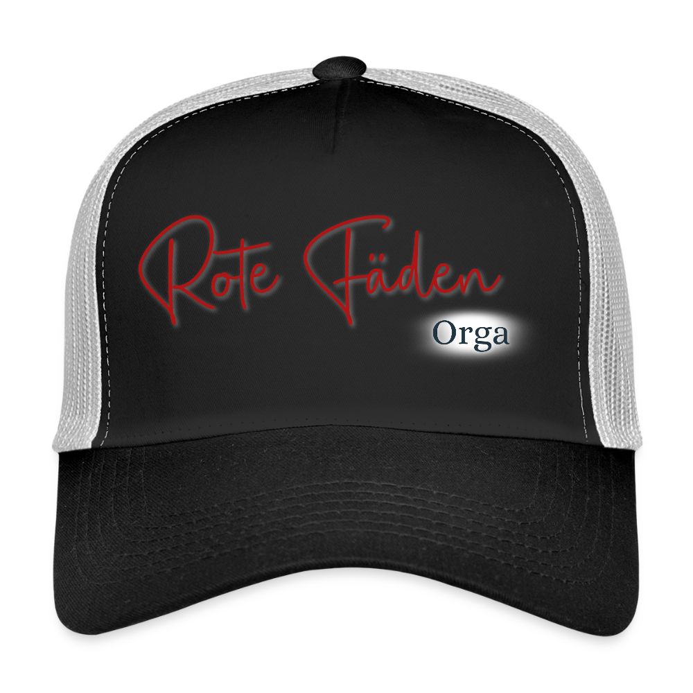 Trucker Cappy - Schwarz/Steingrau