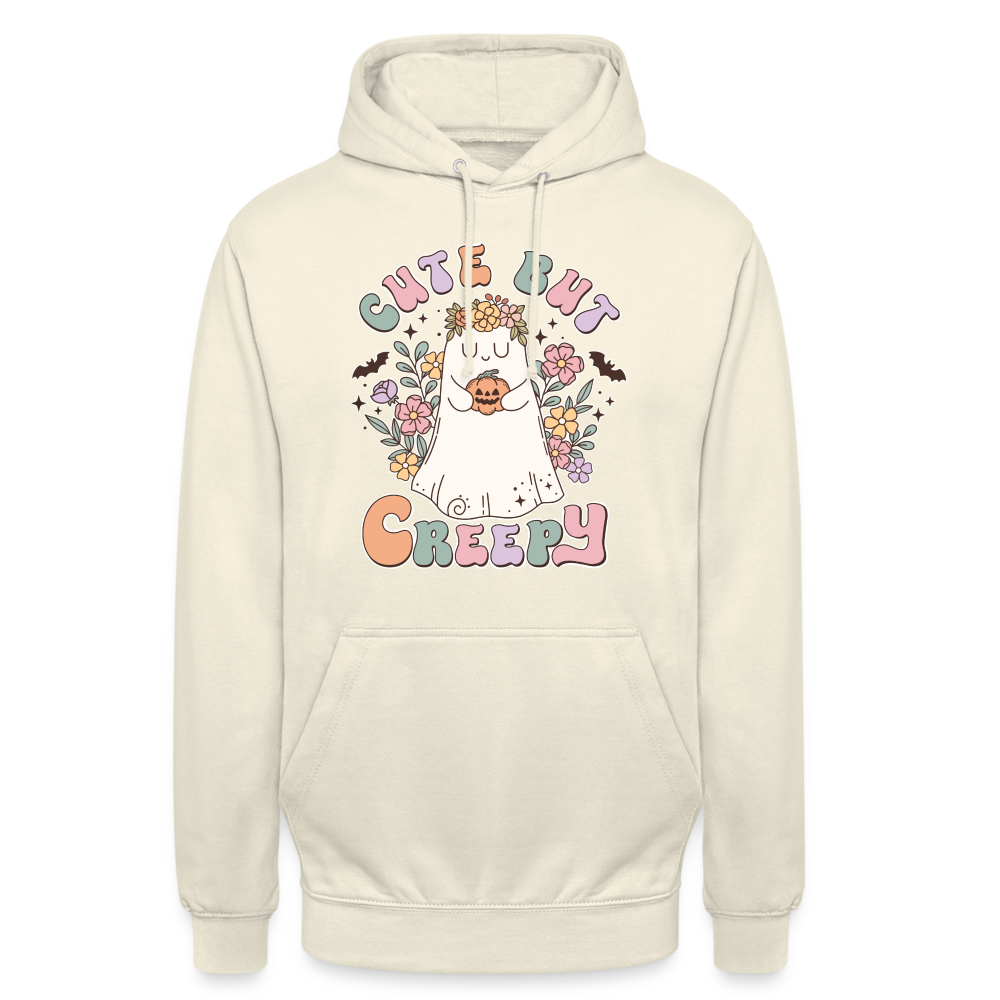 Unisex Hoodie cute nur creepy - Vanille-Milchshake