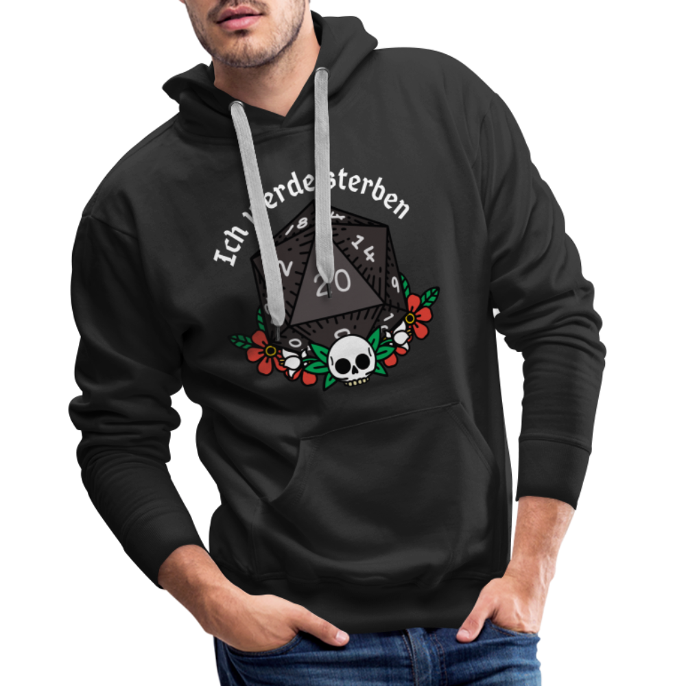 Men’s Premium Hoodie Ich werde sterben - Schwarz