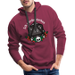 Men’s Premium Hoodie Ich werde sterben - Bordeaux