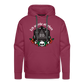 Men’s Premium Hoodie Ich werde sterben - Bordeaux