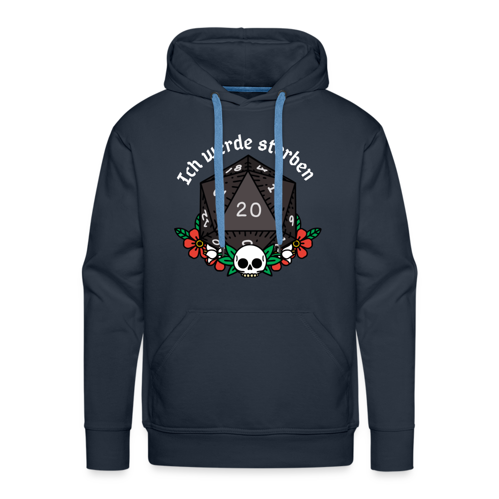 Men’s Premium Hoodie Ich werde sterben - Navy