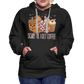 Frauen Premium Hoodie scary till I get Coffee - Schwarz