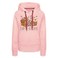 Frauen Premium Hoodie scary till I get Coffee - Kristallrosa