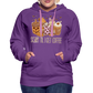 Frauen Premium Hoodie scary till I get Coffee - Purple