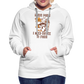 Frauen Premium Hoodie Hocus Pocus I Need Coffee to Fokus - weiß