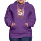 Frauen Premium Hoodie Hocus Pocus I Need Coffee to Fokus - Purple