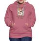 Frauen Premium Hoodie Hocus Pocus I Need Coffee to Fokus - Malve