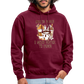 Unisex Hoodie Hocus Pocus I Need Coffee to Focus - Bordeaux