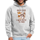 Unisex Hoodie Hocus Pocus I Need Coffee to Focus - Hellgrau meliert
