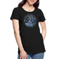 Frauen Premium Bio T-Shirt Sommernachtstanz - Schwarz