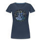 Frauen Premium Bio T-Shirt Sommernachtstanz - Navy