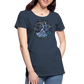 Frauen Premium Bio T-Shirt Sommernachtstanz - Navy