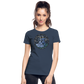 Frauen Premium Bio T-Shirt Sommernachtstanz - Navy