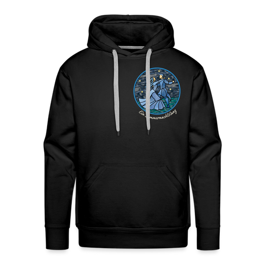 Men’s Premium Hoodie Sommernachtstanz Logo klein - Schwarz