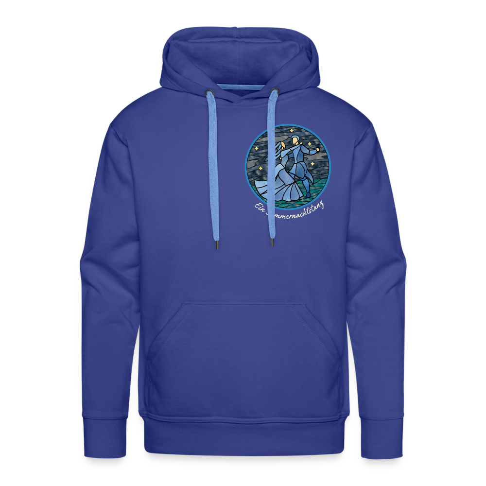 Men’s Premium Hoodie Sommernachtstanz Logo klein - Königsblau