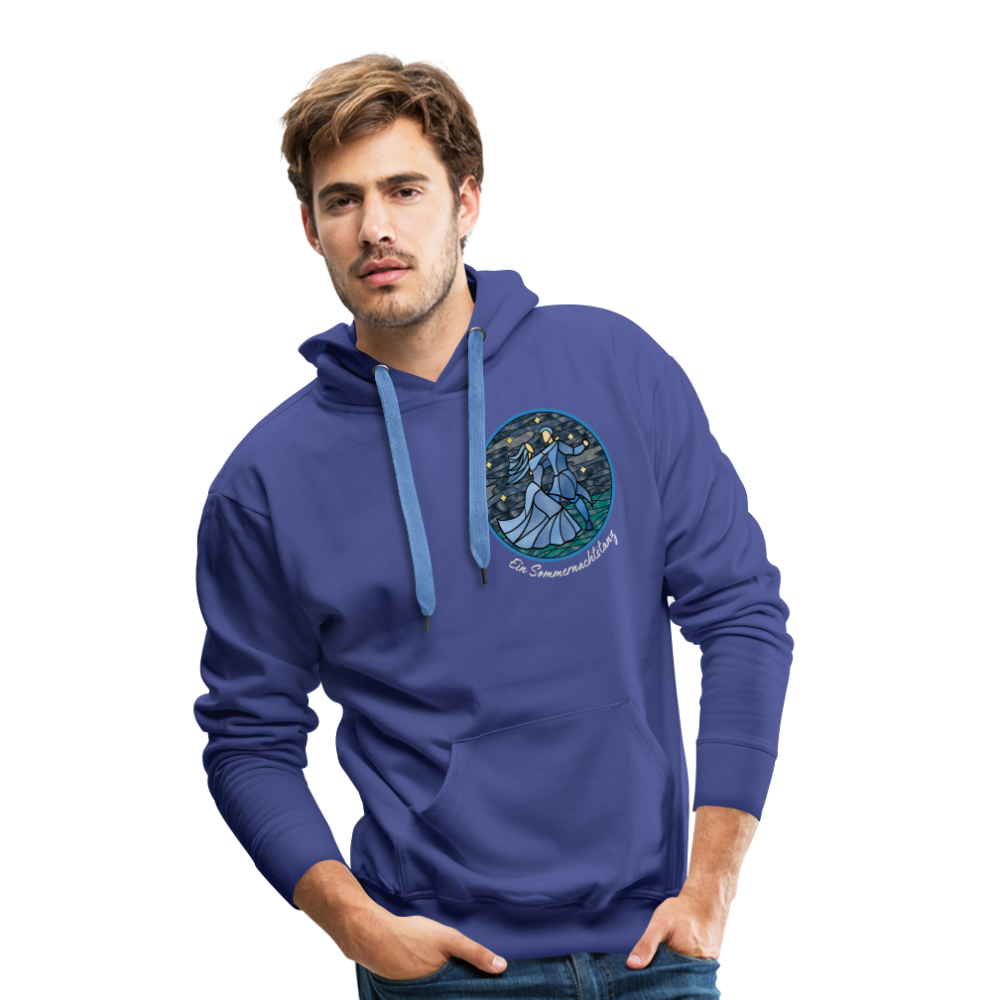 Men’s Premium Hoodie Sommernachtstanz Logo klein - Königsblau