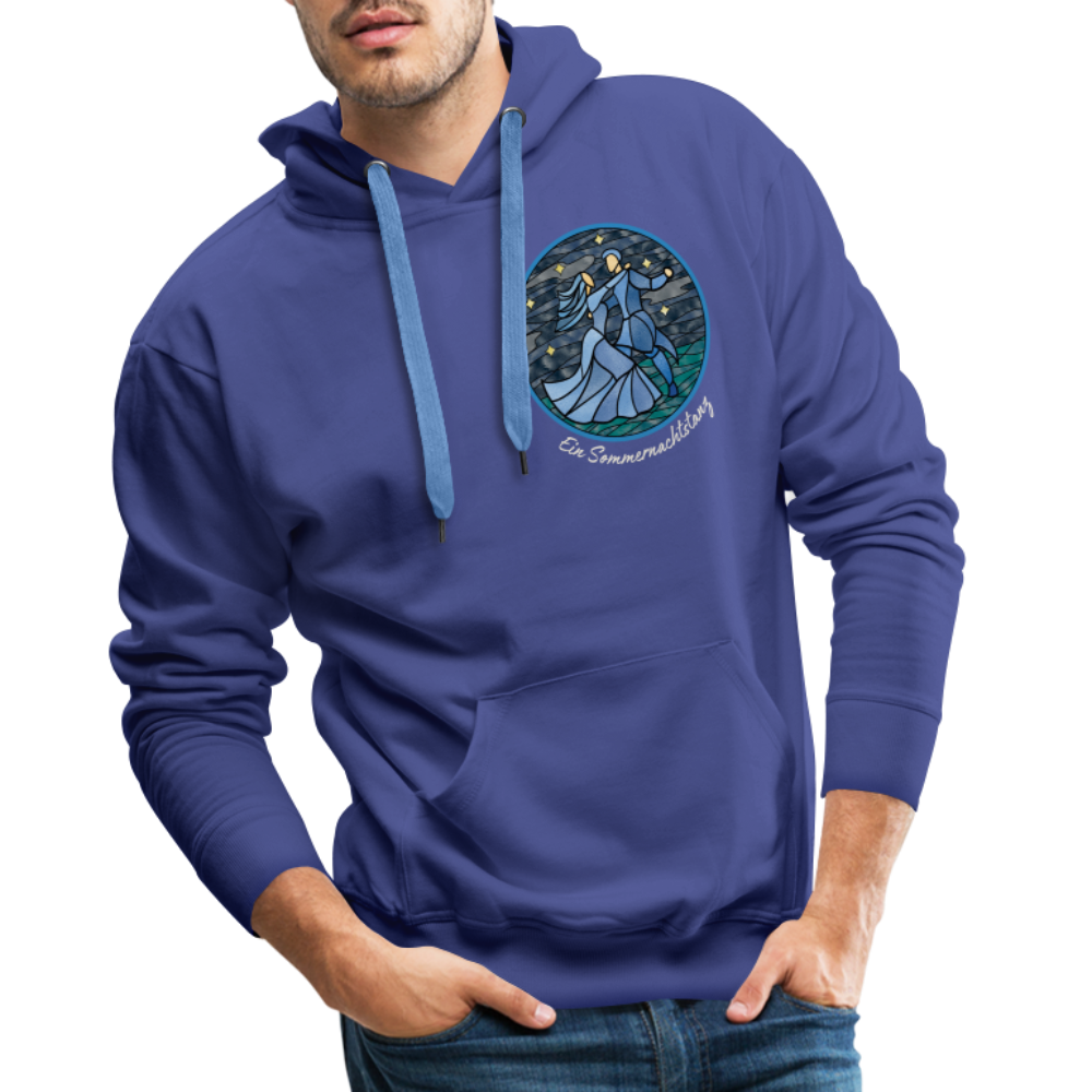 Men’s Premium Hoodie Sommernachtstanz Logo klein - Königsblau