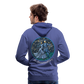 Men’s Premium Hoodie Sommernachtstanz Logo hinten groß - Königsblau