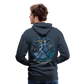 Men’s Premium Hoodie Sommernachtstanz Logo hinten groß - Navy