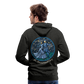 Men’s Premium Hoodie Sommernachtstanz Logo hinten groß - Anthrazit