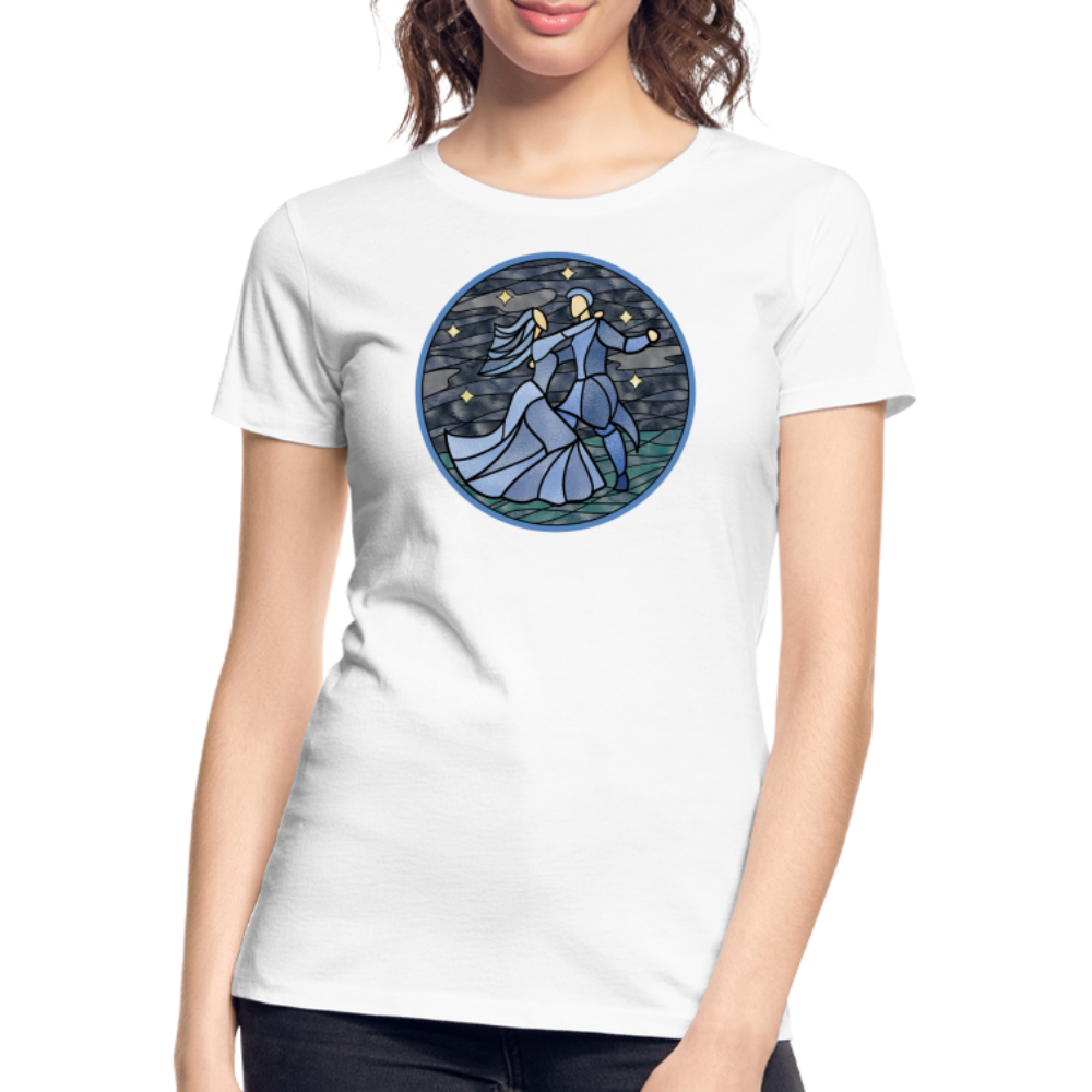 Frauen Premium Bio T-Shirt Ein Sommernachtstanz - weiß