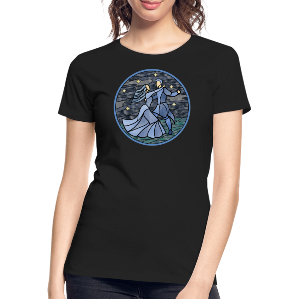 Frauen Premium Bio T-Shirt Ein Sommernachtstanz - Schwarz
