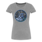 Frauen Premium Bio T-Shirt Ein Sommernachtstanz - Grau meliert
