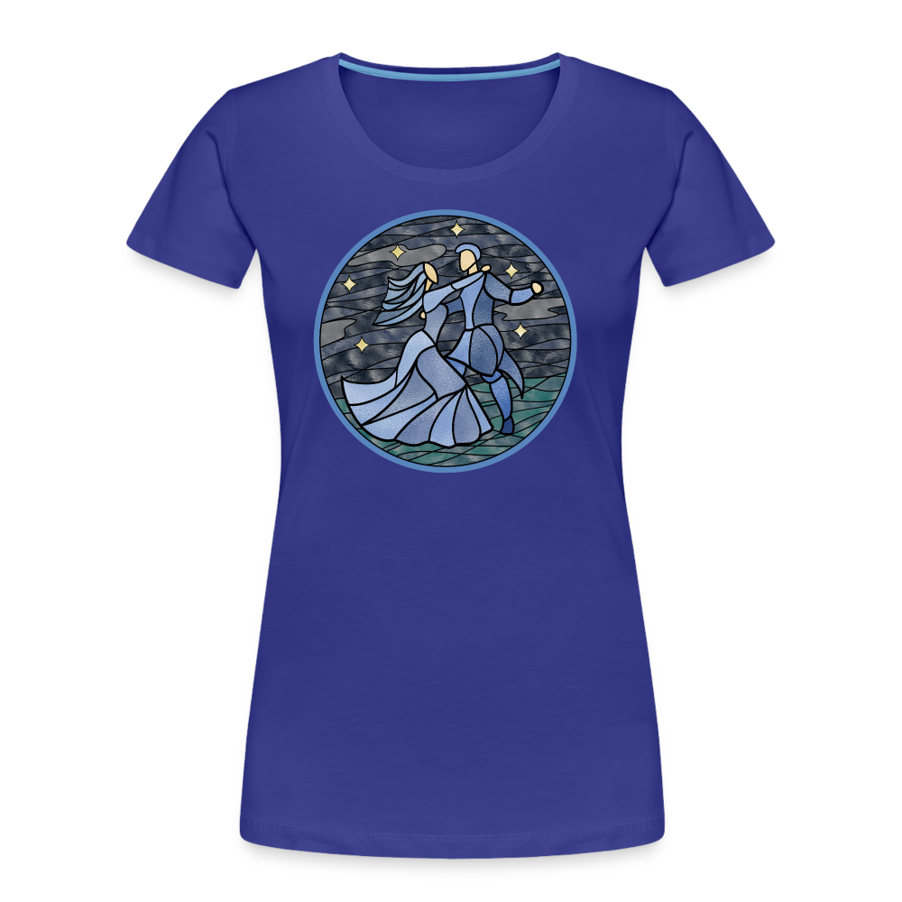 Frauen Premium Bio T-Shirt Ein Sommernachtstanz - Königsblau